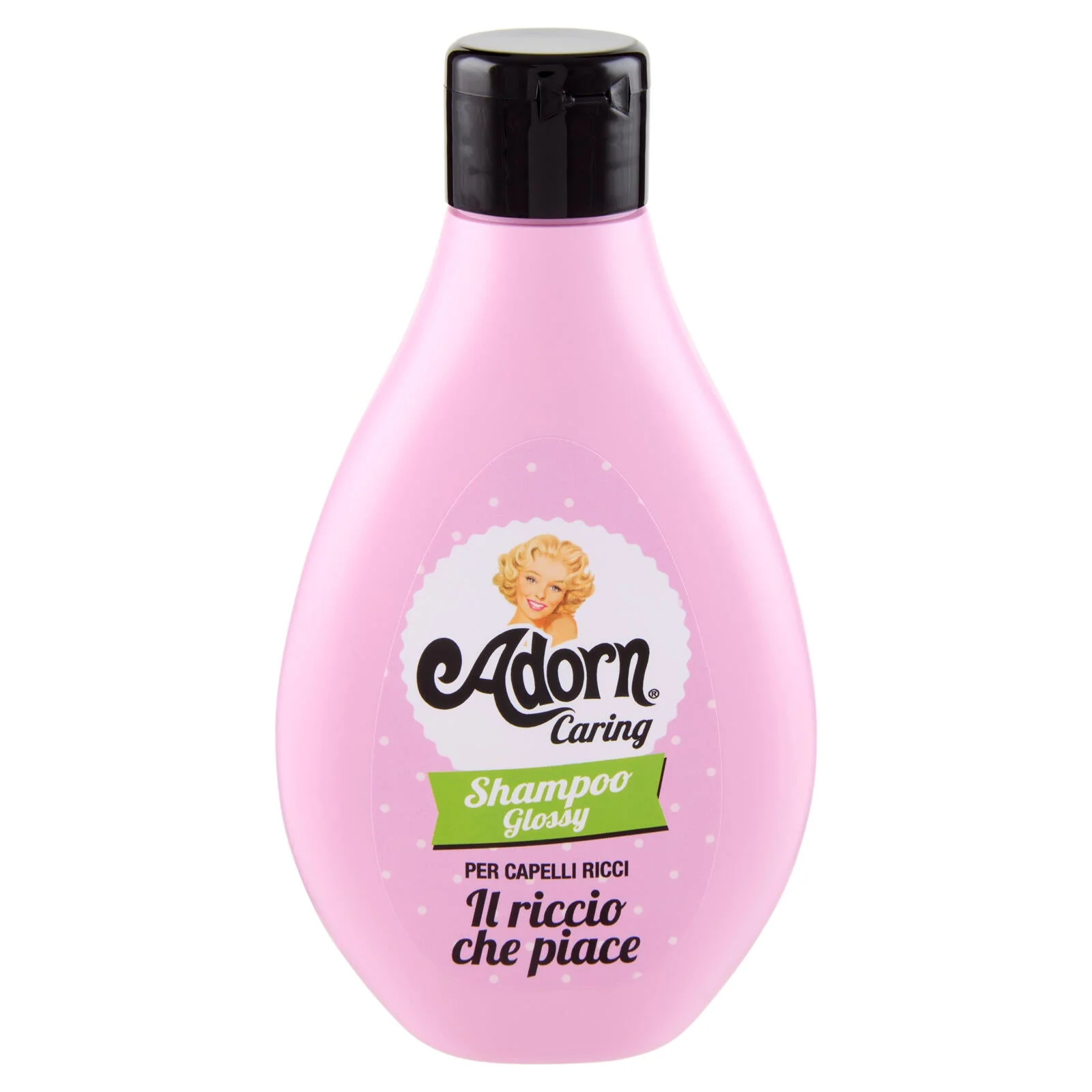 Adorn Caring Shampoo Glossy per Capelli Ricci il riccio che piace 250 ml - Image 2