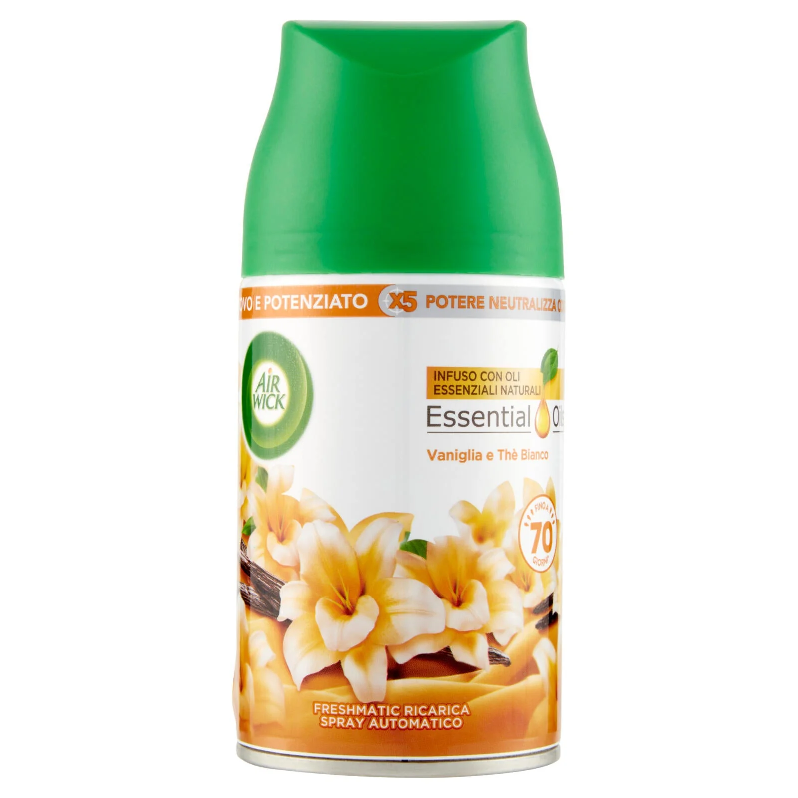 Air Wick Freshmatic Ricarica Vaniglia e Thè Bianco Profumatore per ambiente 250 ml - Image 2