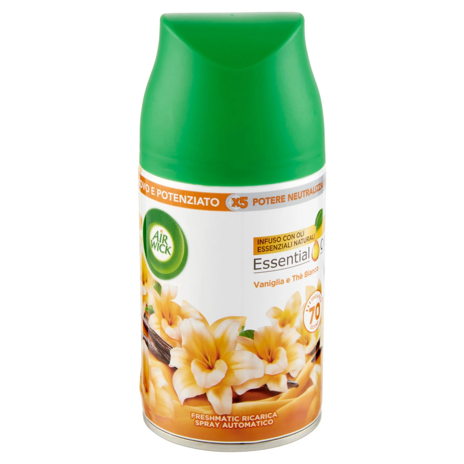 Air Wick Freshmatic Ricarica Vaniglia e Thè Bianco Profumatore per ambiente 250 ml - Image 4