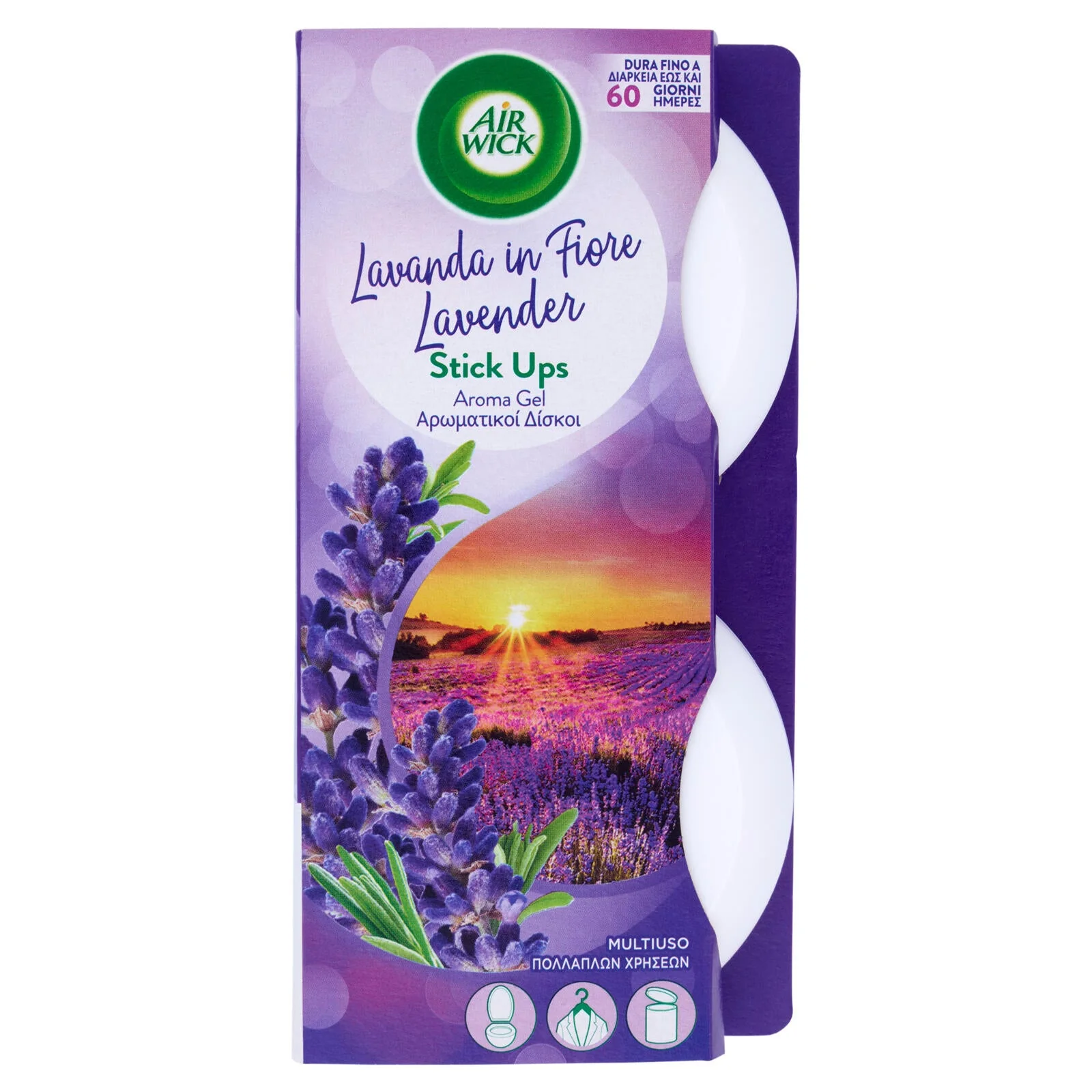 Air Wick Stick Ups Mix Profumatore per ambienti Lavanda in Fiore 2 x 30 g - Image 2