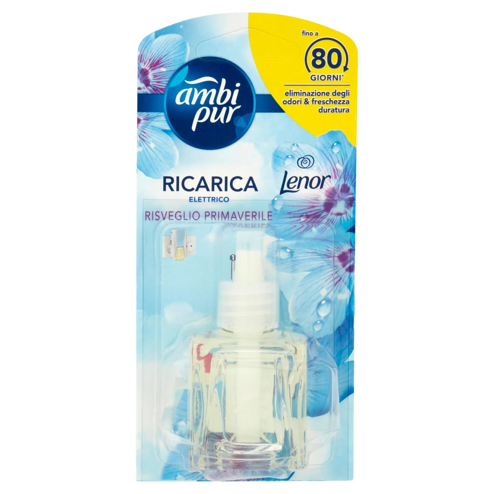 Ambi Pur Profumatore per Ambienti Elettrico, Deodorante, Lenor Risveglio Primaverile, Ricarica 20ml - Image 2