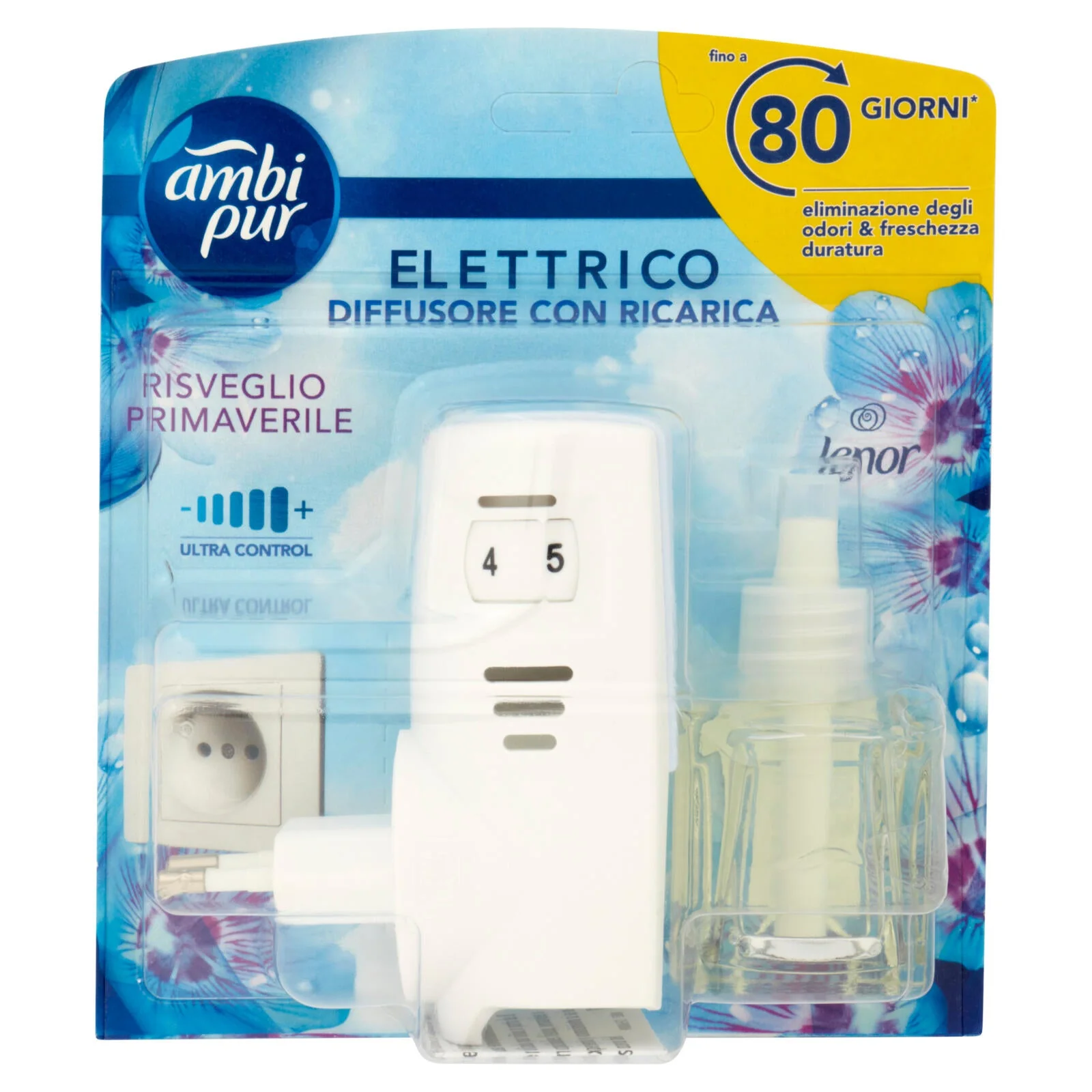 Ambi Pur Profumatore per Ambienti Elettrico Starter Kit, Lenor Risveglio Primaverile, 20 ml - Image 2
