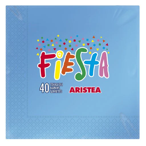 Aristea Tovaglioli Festa Azzurro 2v x 40