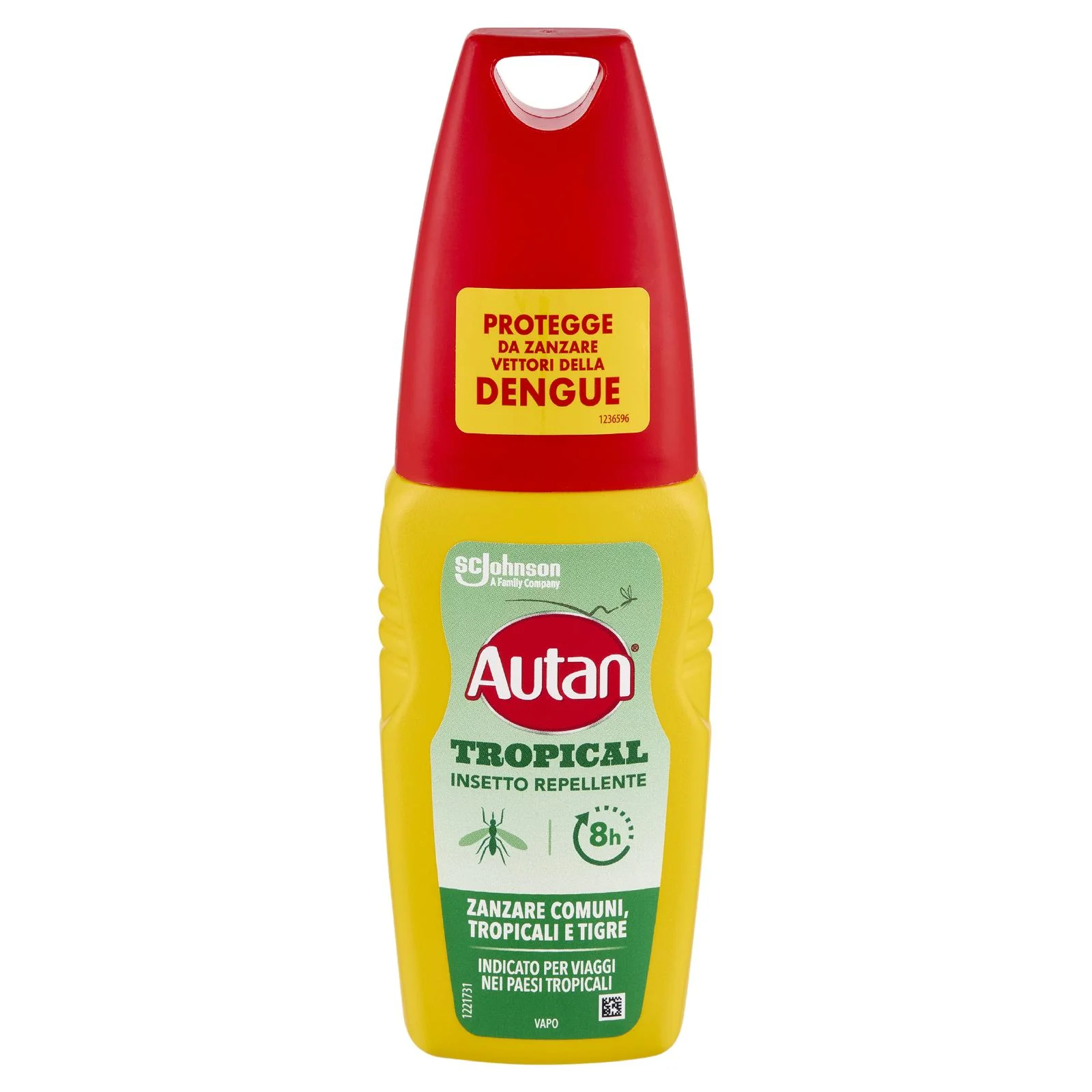 Autan Tropical Vapo Insetto Repellente e Antizanzare Comuni e Tropicali, 100ml - Image 2