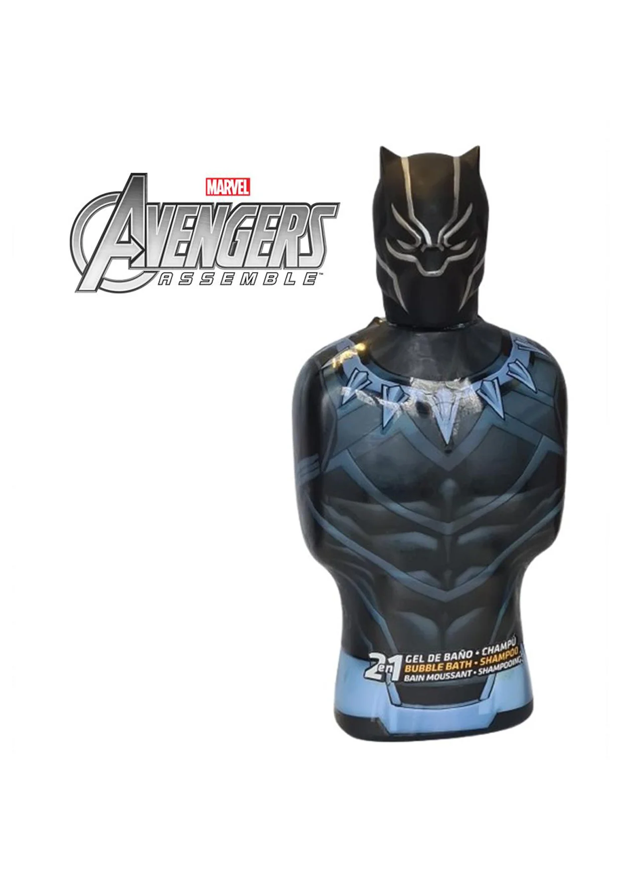 AVENGERS BLACK PANTER - BUSTO 3D BAGNOSCHIUMA+SHAMPOO