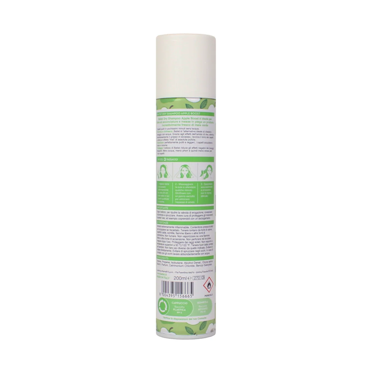 BATIST - Shampoo secco rinfrescante al profumo di mela - 200 ml - Image 3