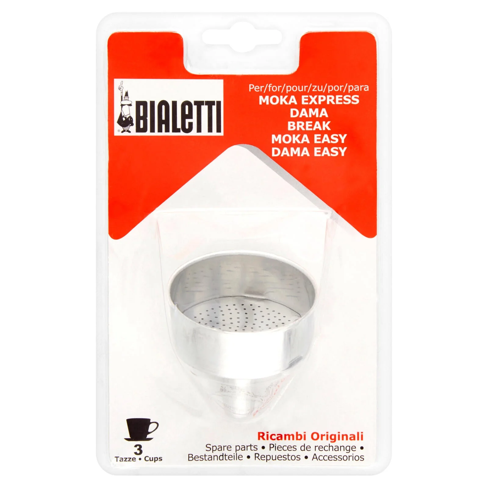 Bialetti Filtro ad imbuto n°1 3 tazze - Image 2