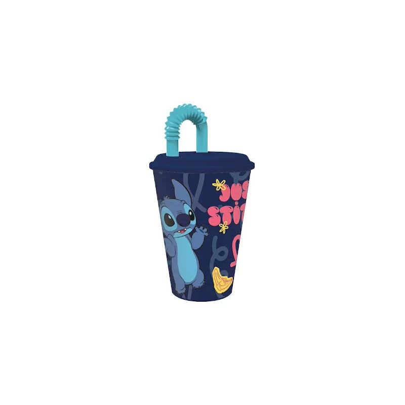 Bicchiere con Cannuccia Stitch
