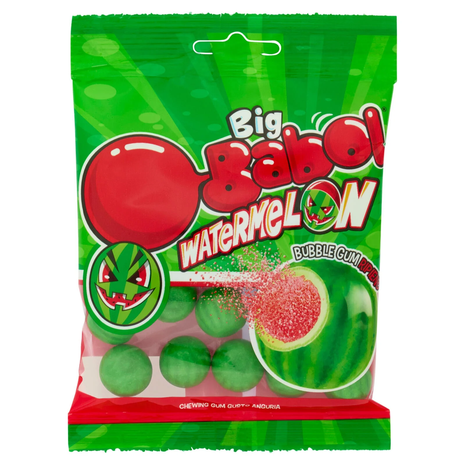 Big Babol Watermelon Chewing Gum Gusto Anguria 80 g - Image 2