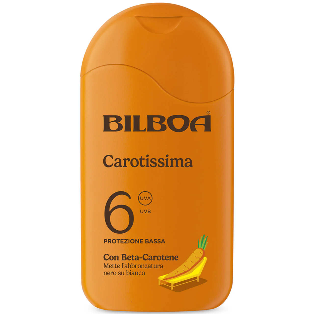 Bilboa Carotissima 6 Protezione Bassa con Beta-Carotene 200 ml