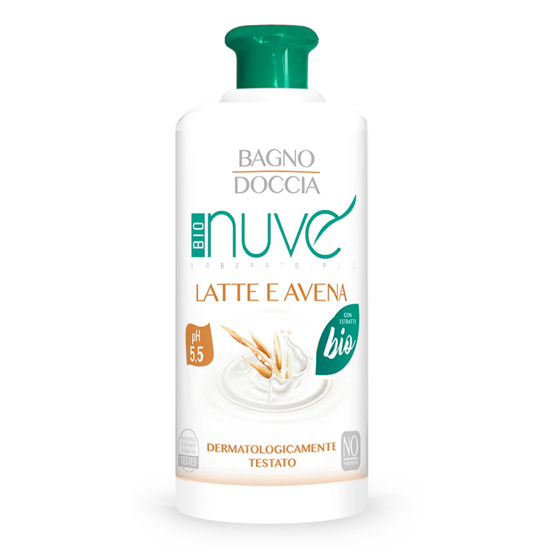 BIO NUVE' BAGNODOCCIA LATTE AVENA 500 ML