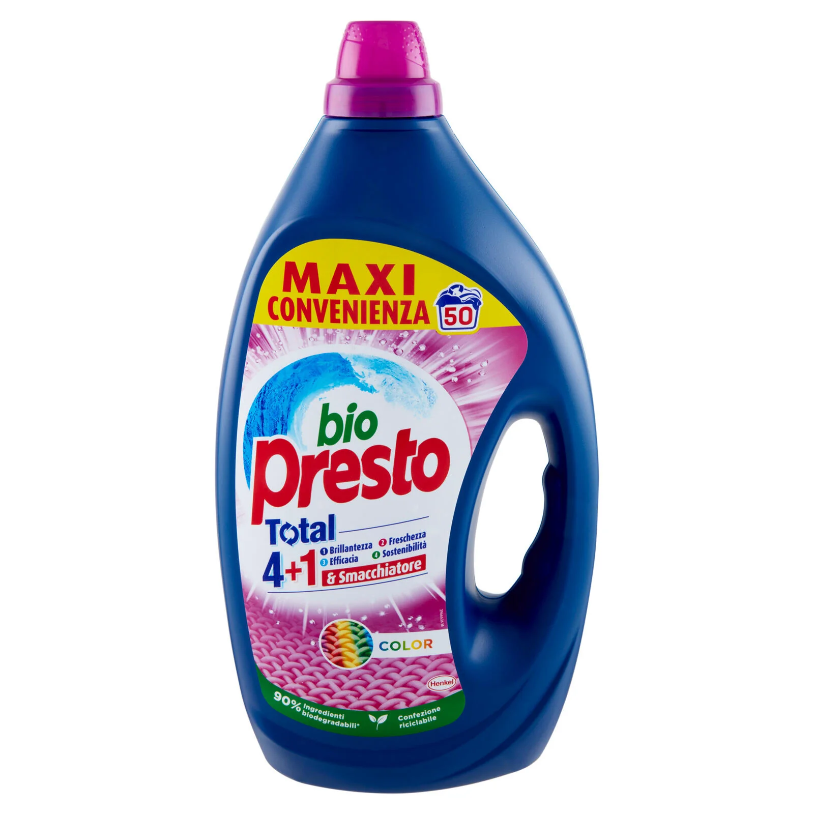 BIO PRESTO Liquido Color 50 Lavaggi 2.250 ml - Image 2
