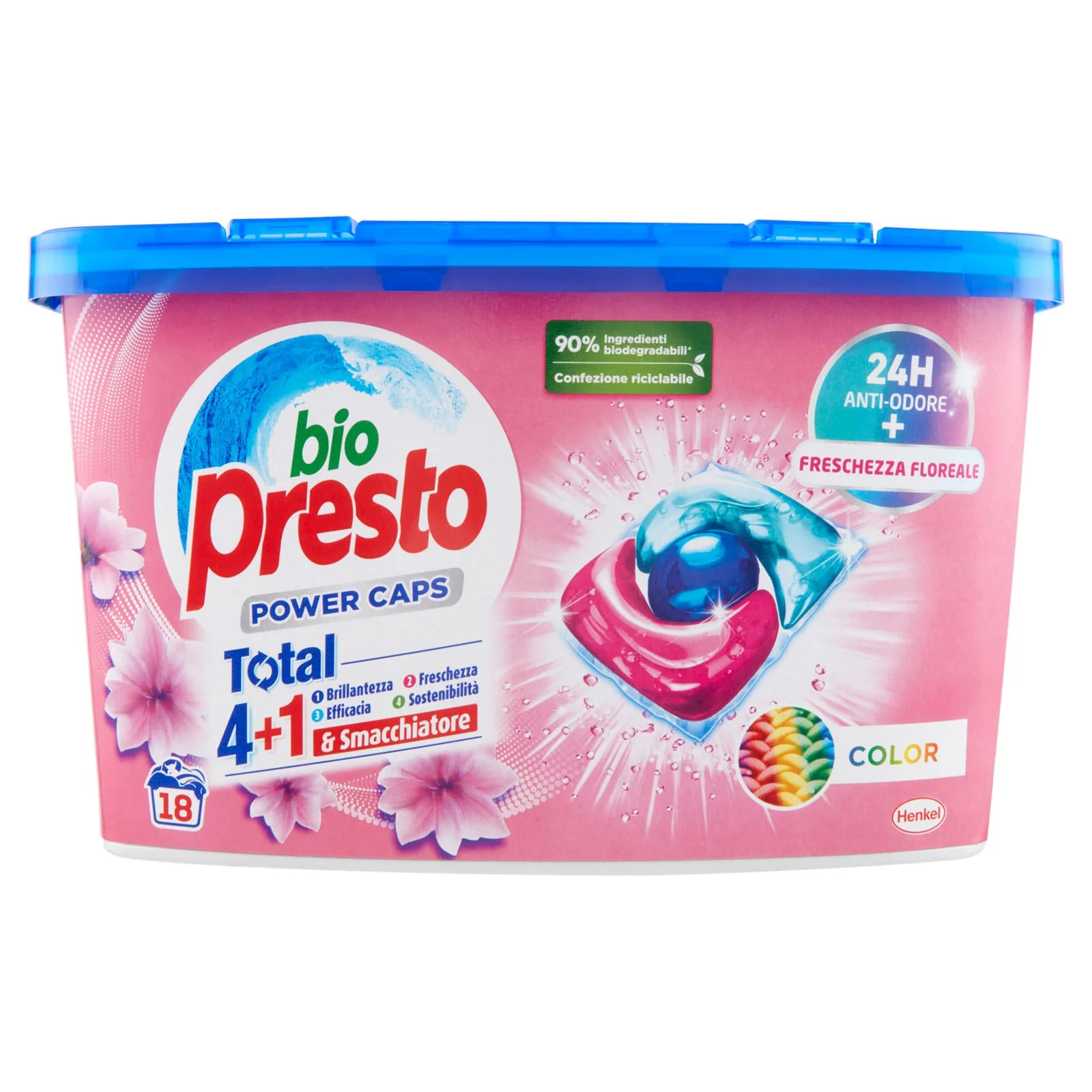 BIO PRESTO Power Caps Color 18 Lavaggi 18 x 12 g - Image 4