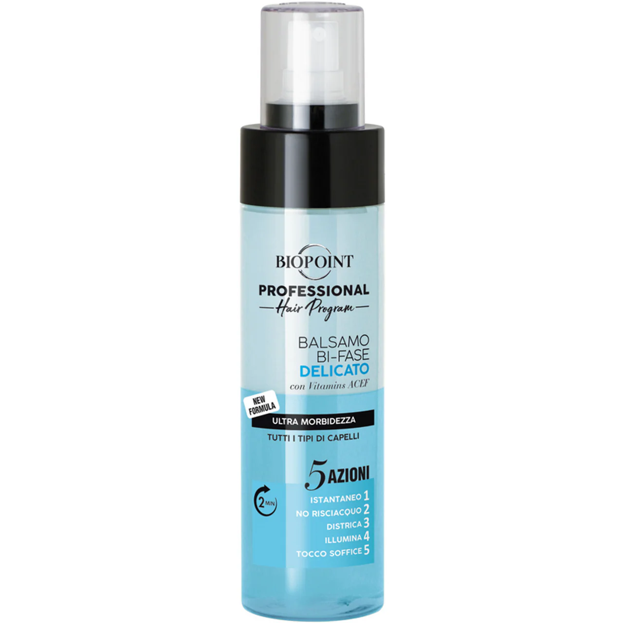 BIOPOINT - Balsamo Bi-fase Delicato 5 Azioni Ultra Morbidezza - 200 ml - Image 3