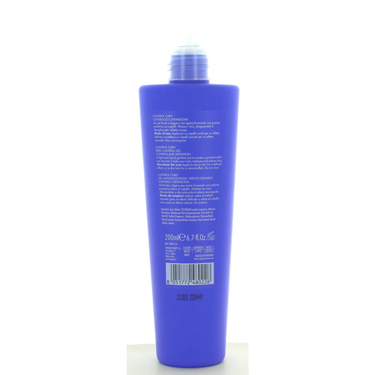 Biopoint - Personal Control Curly Gel Anticrespo - 200 ml - Image 2
