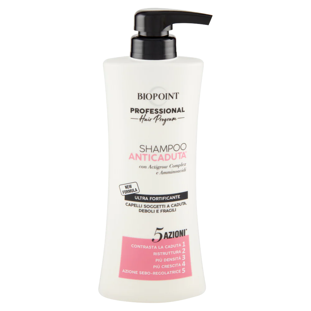 Biopoint Professional Hair Program Shampoo Anticaduta* 400 ml - Image 2
