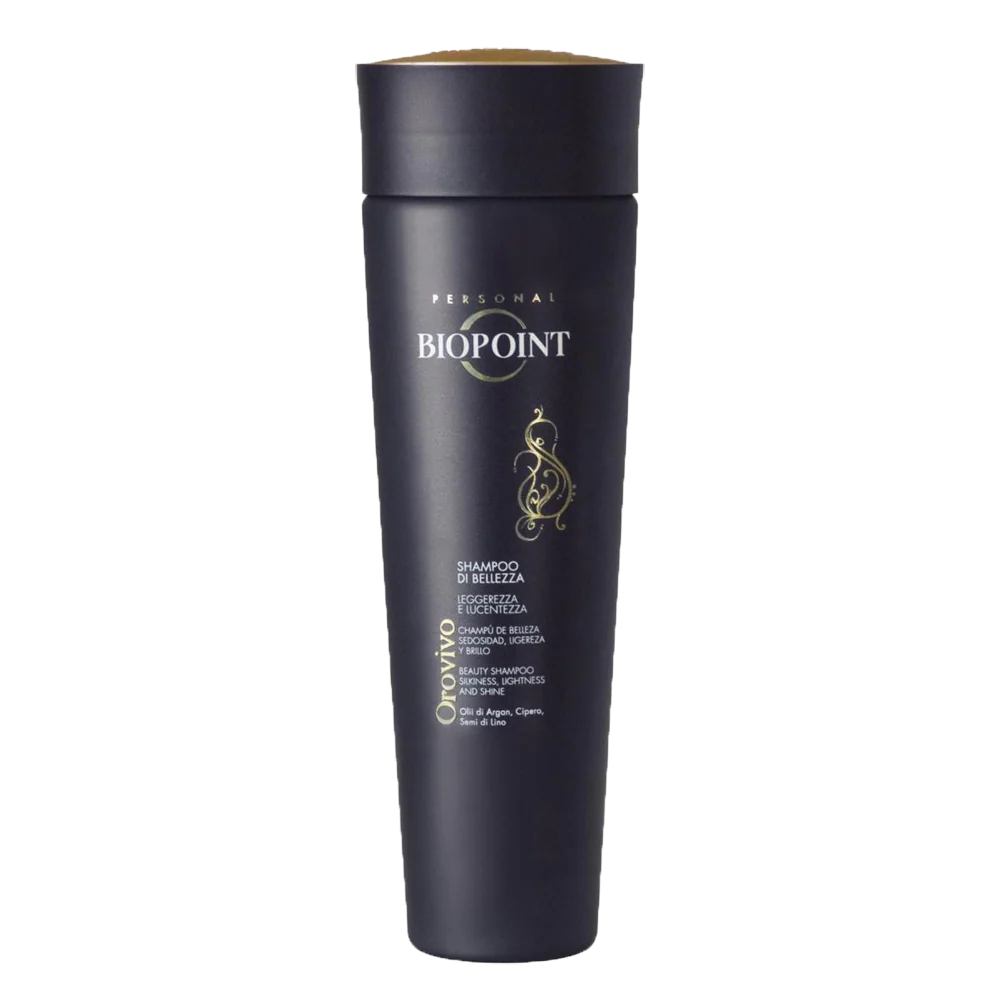 Biopoint - Shampoo Orovivo per capelli morbidi e luminosi - 200 ml