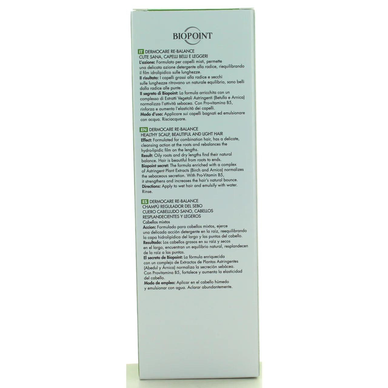 BIOPOINT - Shampoo riequilibrante per capelli misti - 200 ml - Image 2