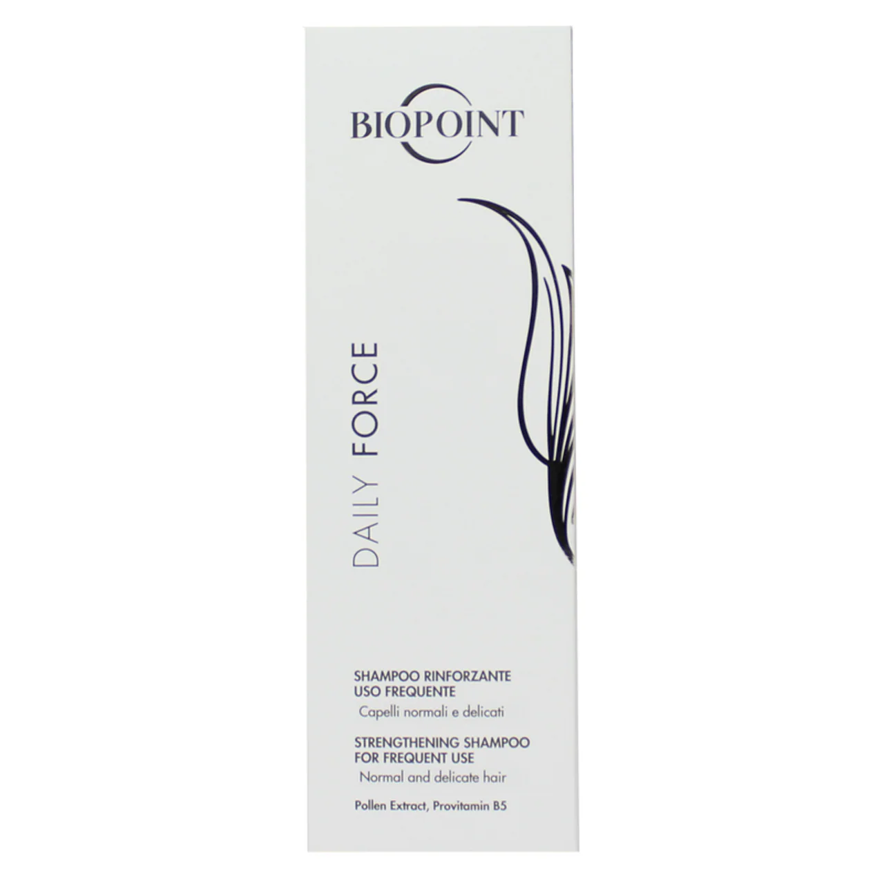 BIOPOINT - Shampoo rinforzante quotidiano per capelli deboli e sfibrati - 200 ml