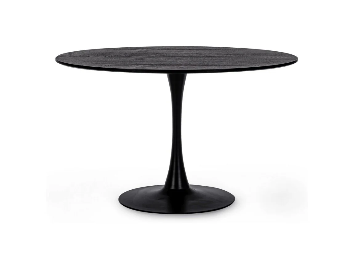 BIZ TAVOLO BLOOM NERO D 120 CM ORDINABILE TELEFONICAMENTE