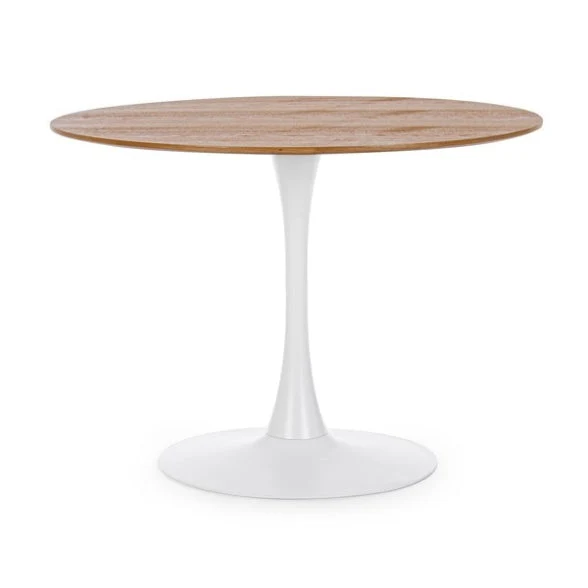 BIZ TAVOLO BLOOM TOP VENEER D 100 CM