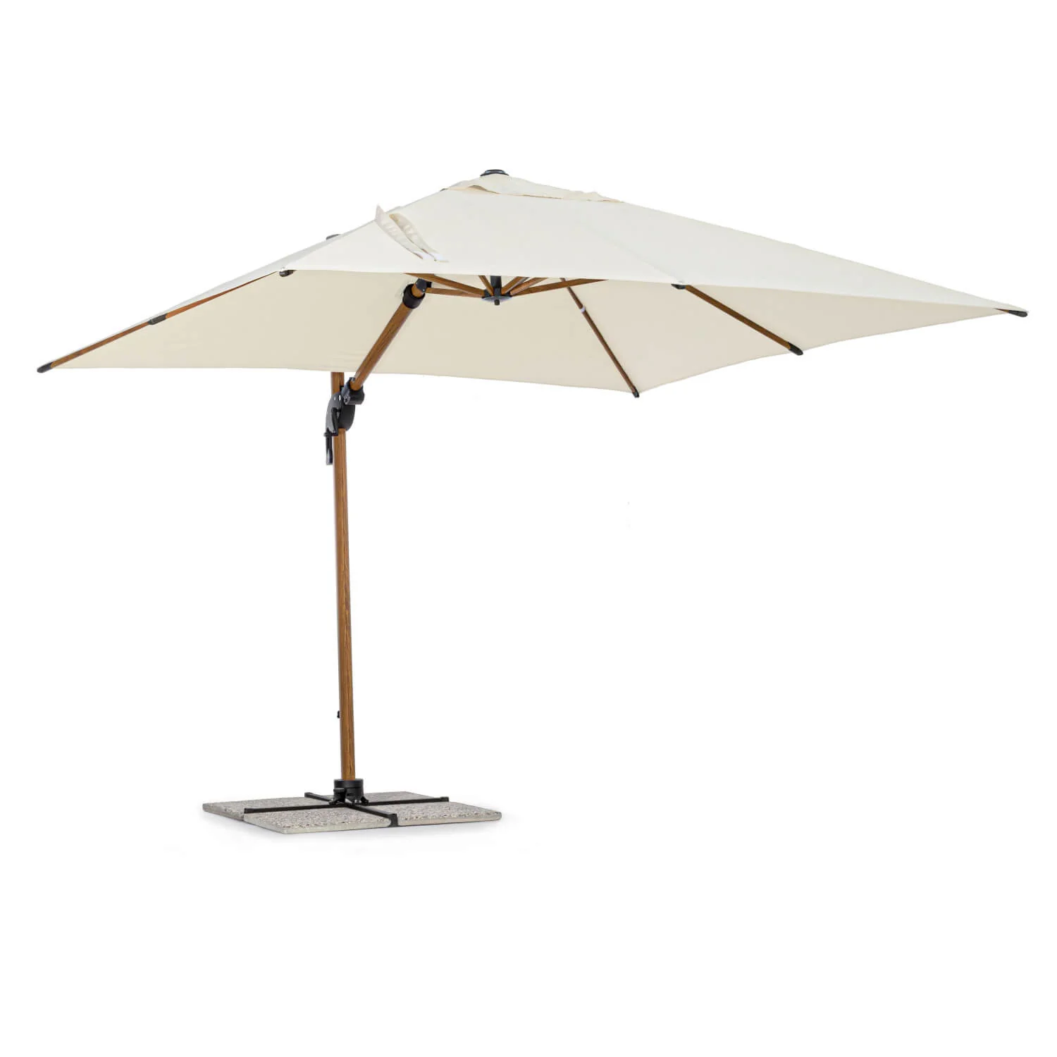Bizzotto Ombrellone Braccio Orion Nat/Beige 3x3 ORDINABILE TELEFONICAMENTE