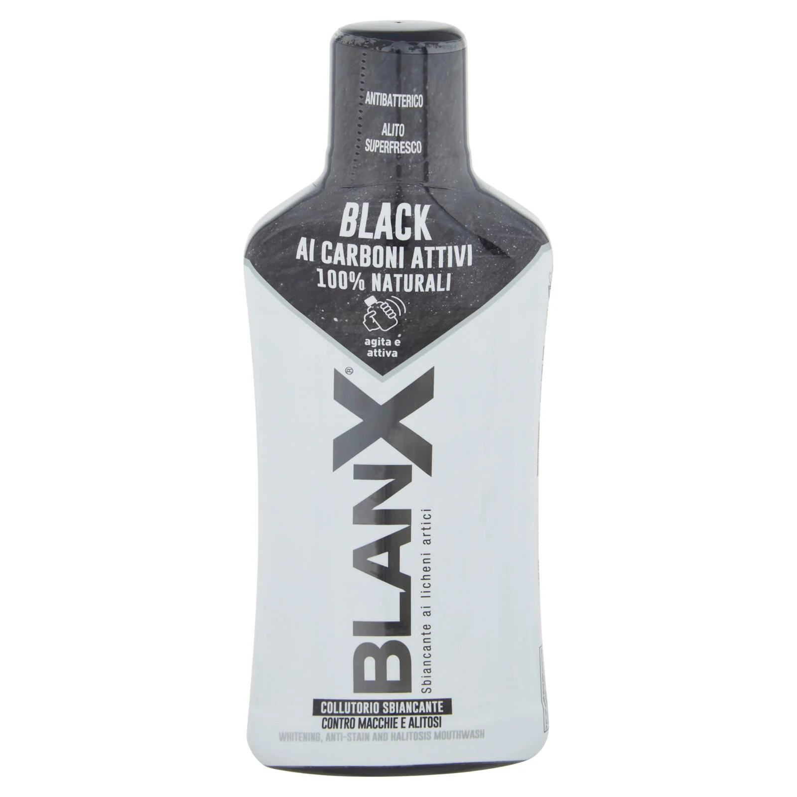 Blanx Black ai Carboni Attivi 100% Naturali Collutorio Sbiancante 500 ml - Image 2