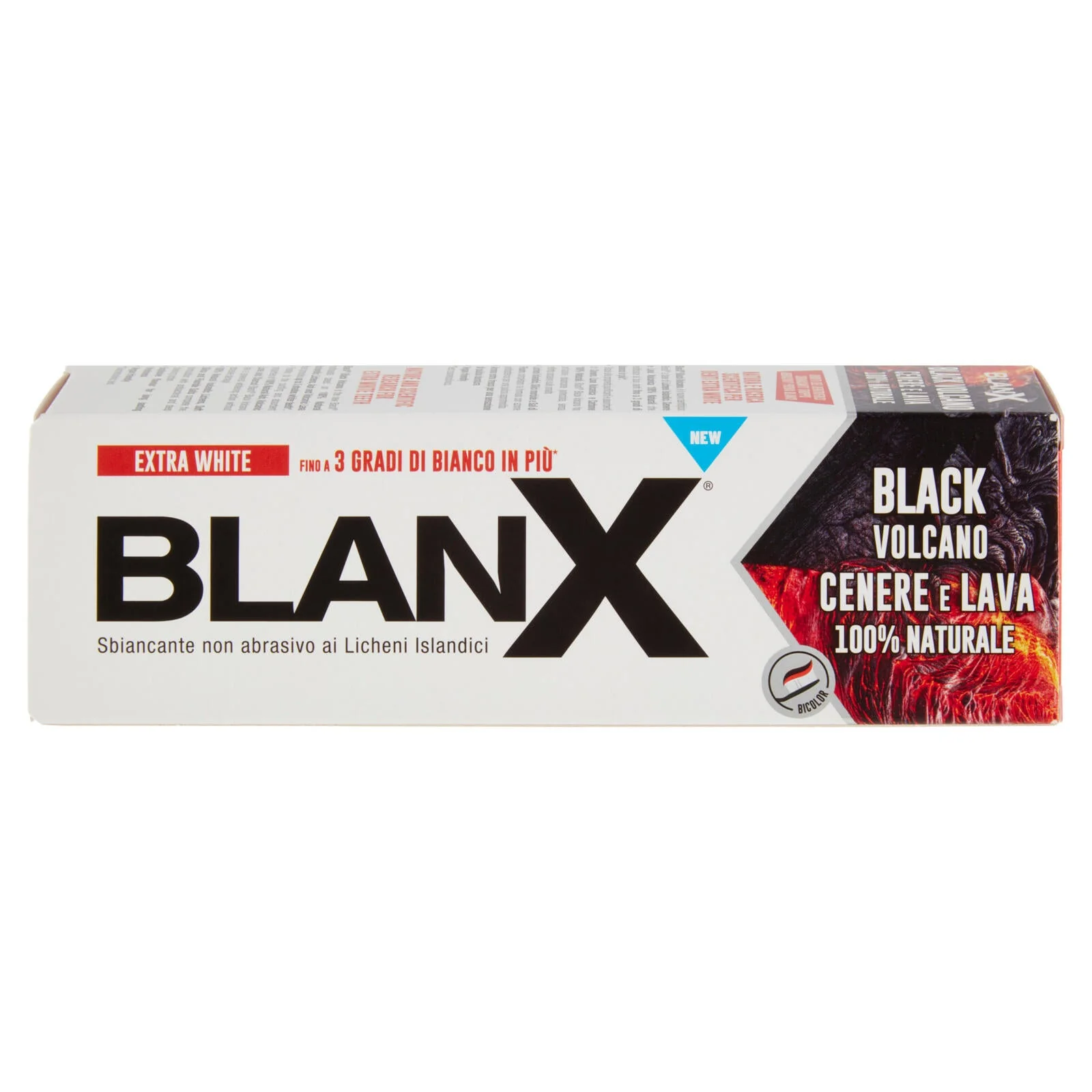 Blanx Black Volcano Cenere e Lava 100% Naturale 75 ml - Image 2