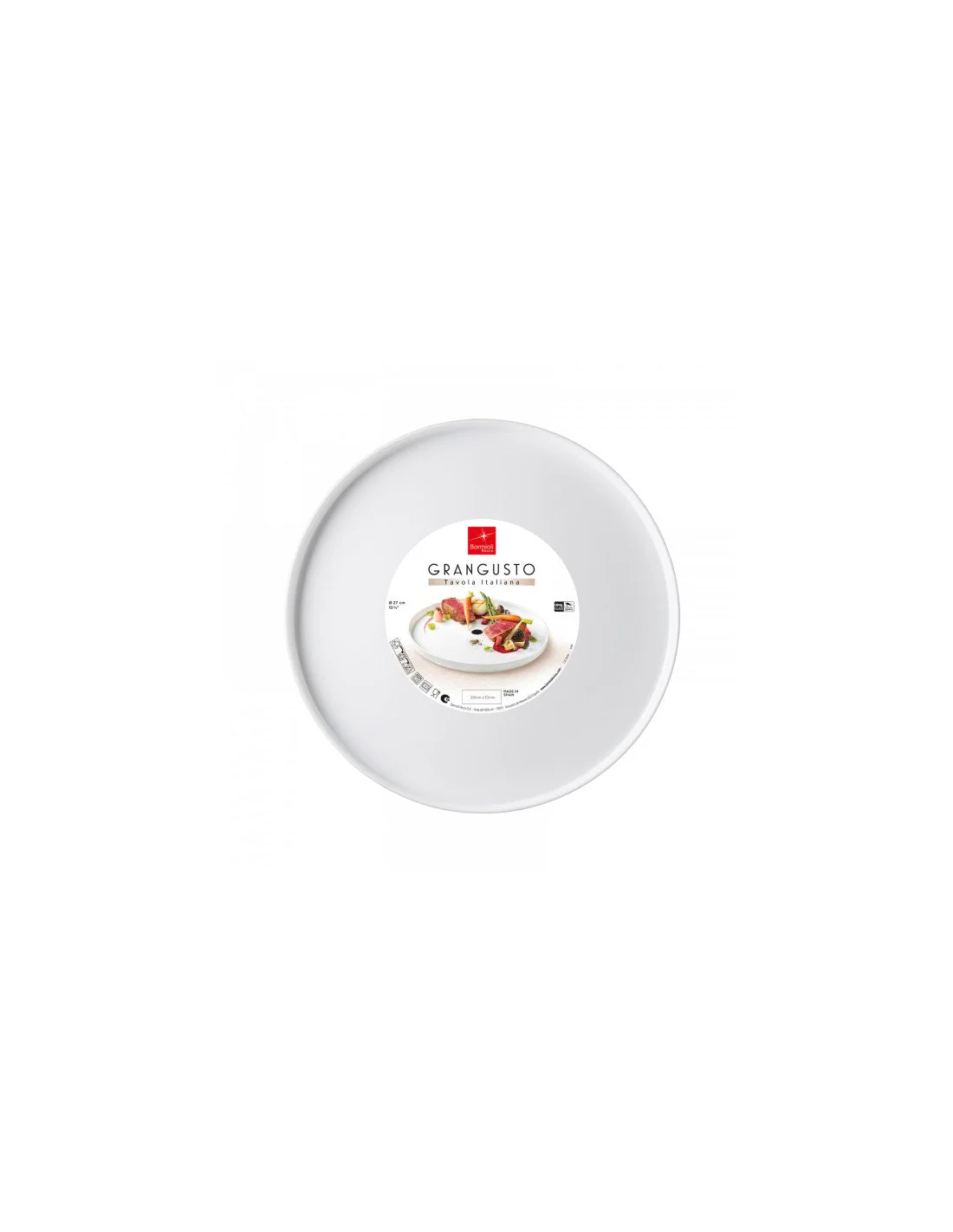 Bormioli Rocco - Grangusto Piatto 27cm Alta Cucina - Ø270mm, h18mm - Image 2