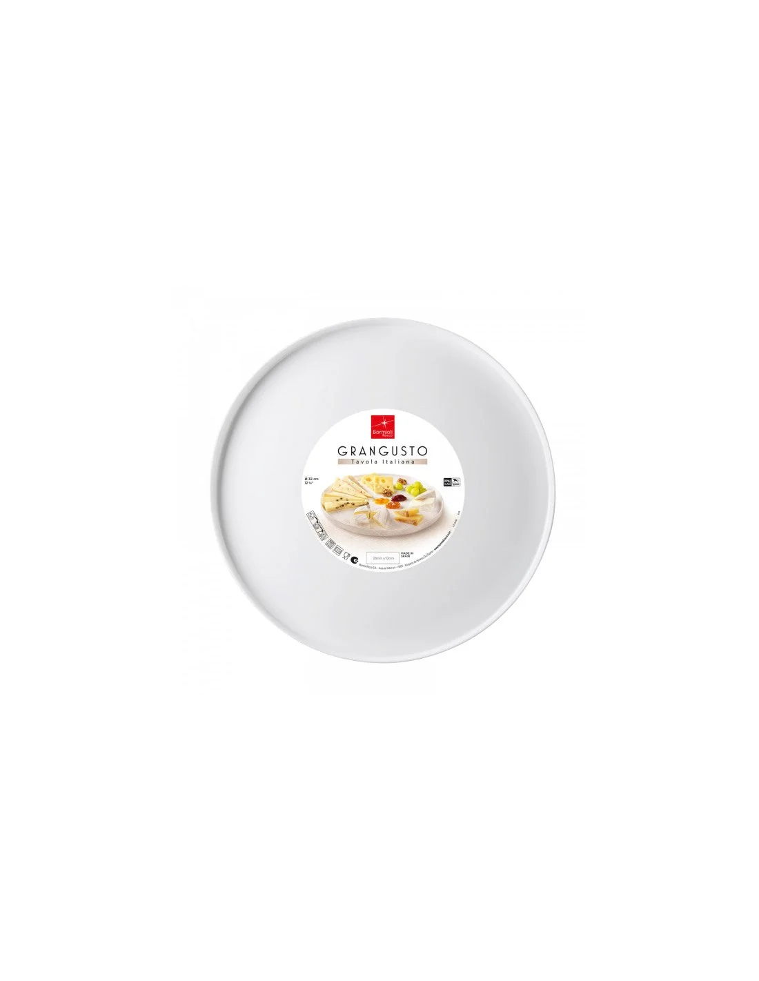 Bormioli Rocco - Grangusto Piatto Alta Cucina 32cm - Ø320mm - Image 2