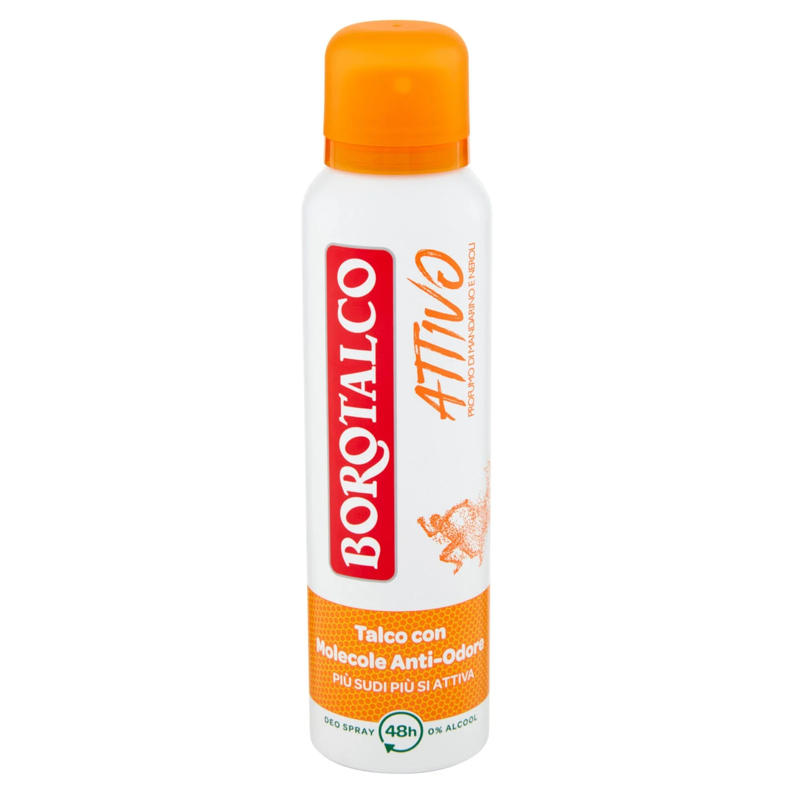 Borotalco Attivo Profumo di Mandarino e Neroli Deo Spray 150 ml - Image 2