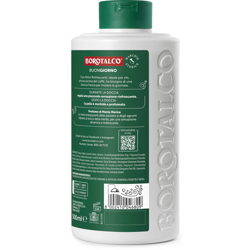 Borotalco Bagno Buongiorno Rinfrescante - Image 2
