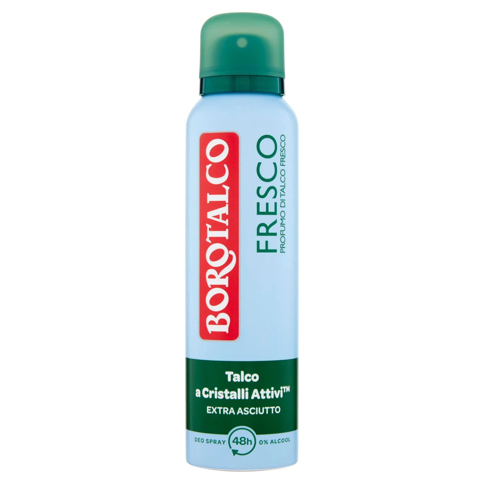 Borotalco Fresco Non-Stop Profumo Talcato Fresco 150 ml