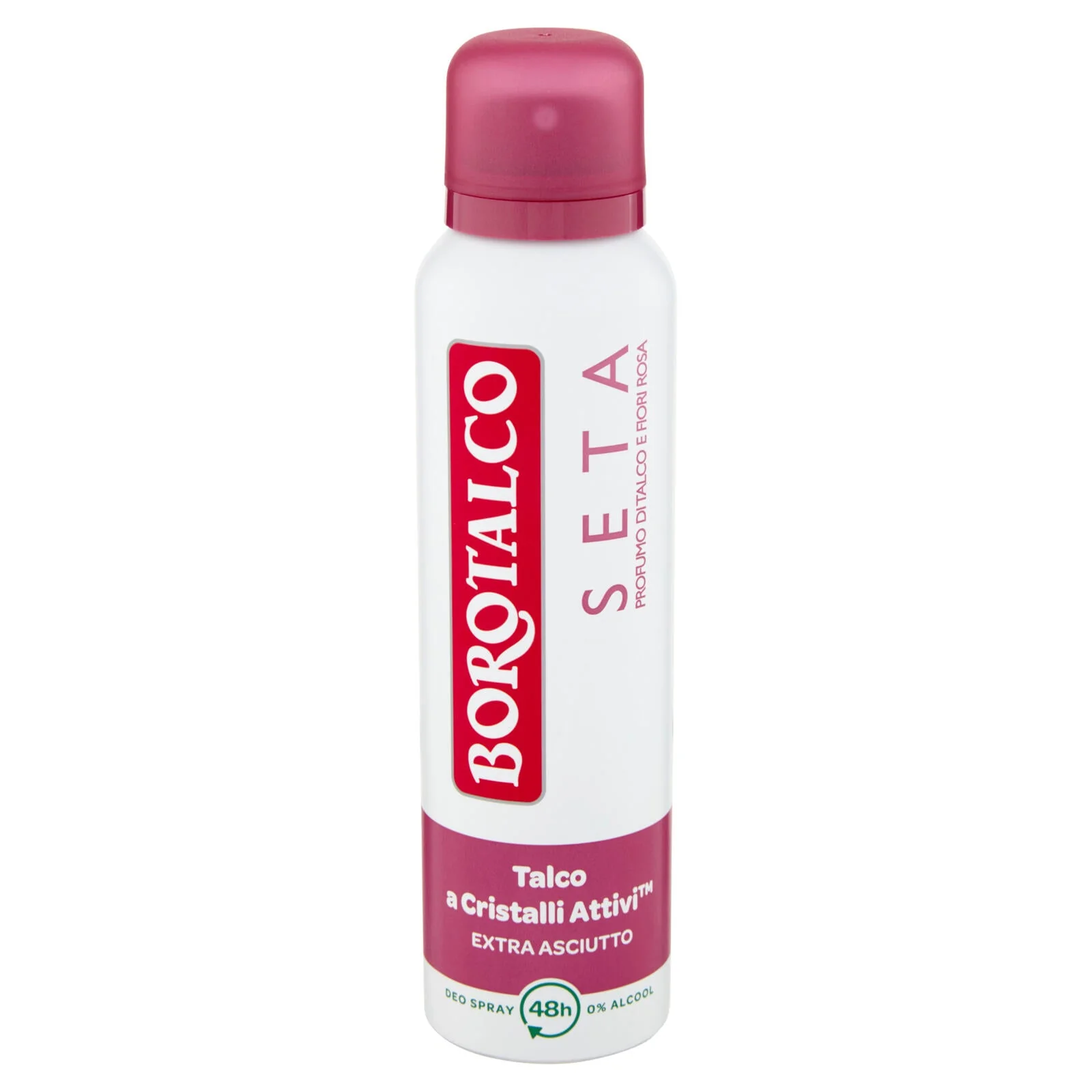 Borotalco Seta Profumo di Talco e Fiori Rosa Deo Spray 150 ml - Image 2