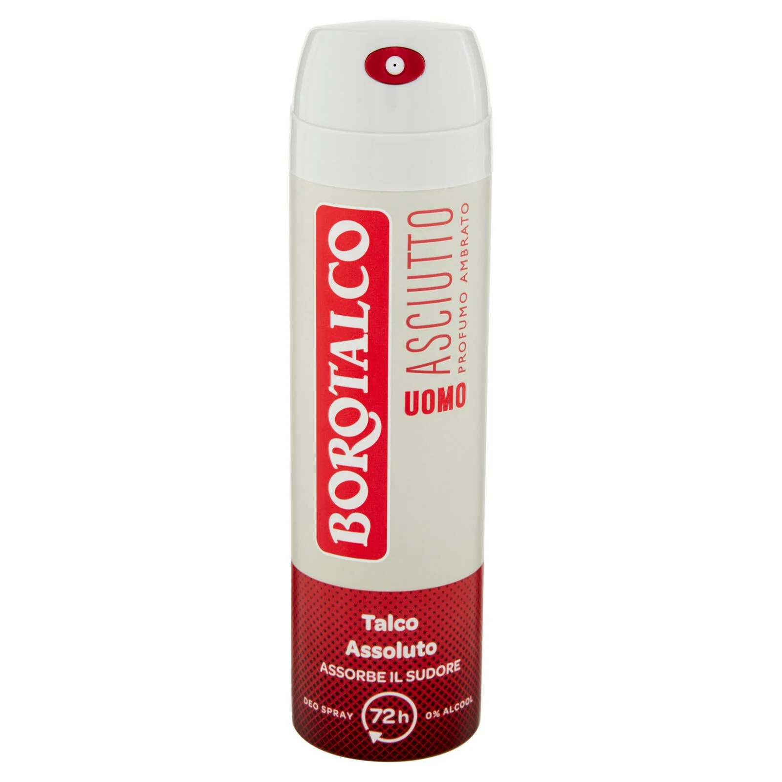 Borotalco Uomo Asciutto Profumo Ambrato Deo Spray 150 ml - Image 2