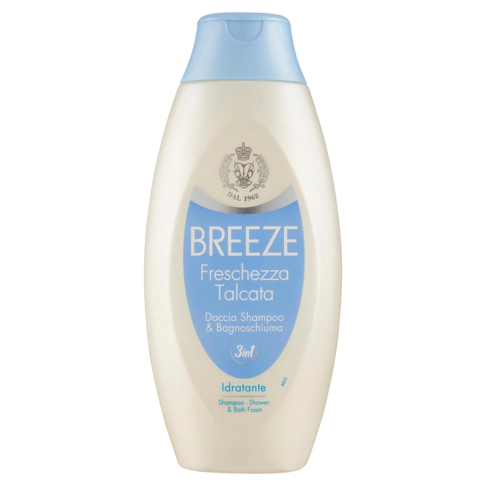 Breeze Freschezza Talcata Doccia Shampoo & Bagnoschiuma 3in1 Idratante 400 mL