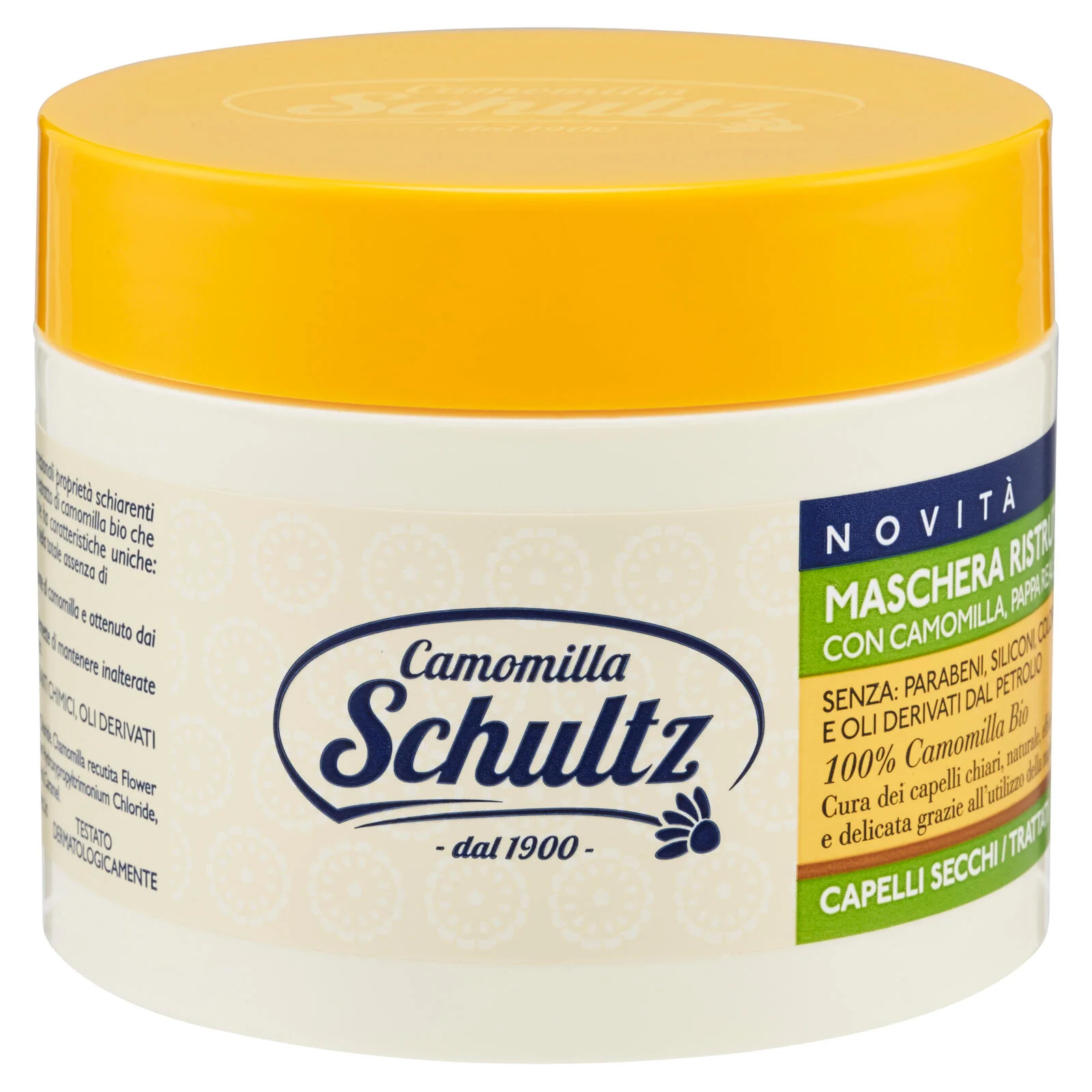 Camomilla Schultz Maschera Ristrutturante Capelli Secchi / Trattati 300 ml - Image 2