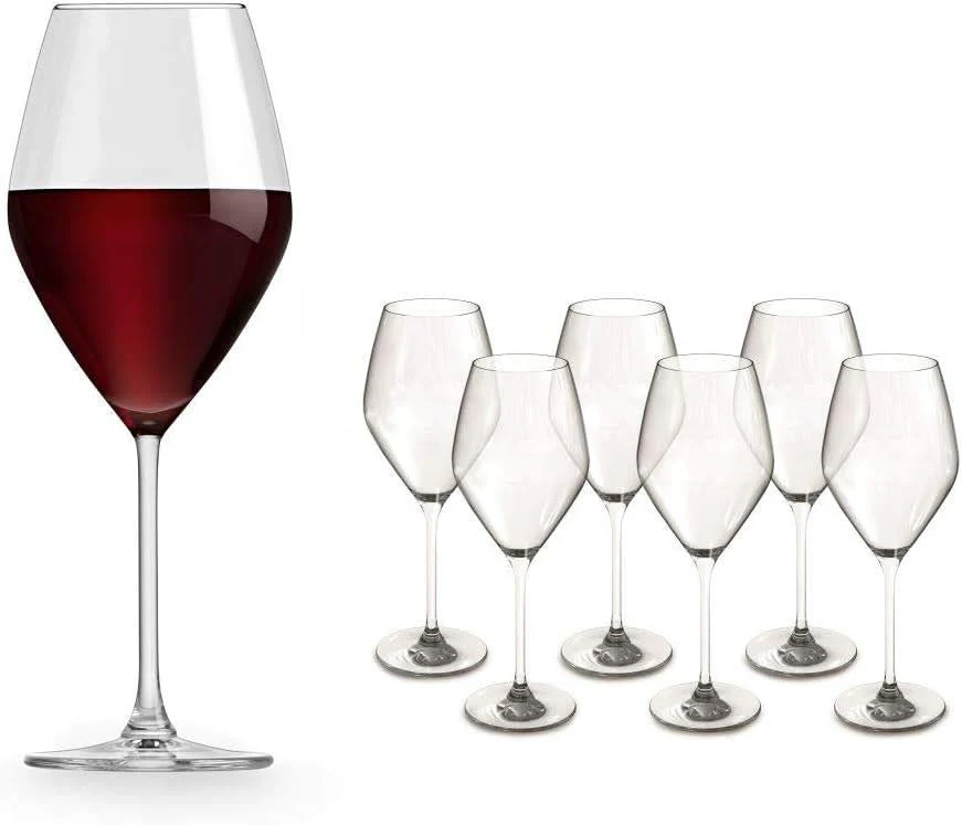 Casa Collection - Set 6 Calici Vino 47cl - Vetro Trasparente - Image 2