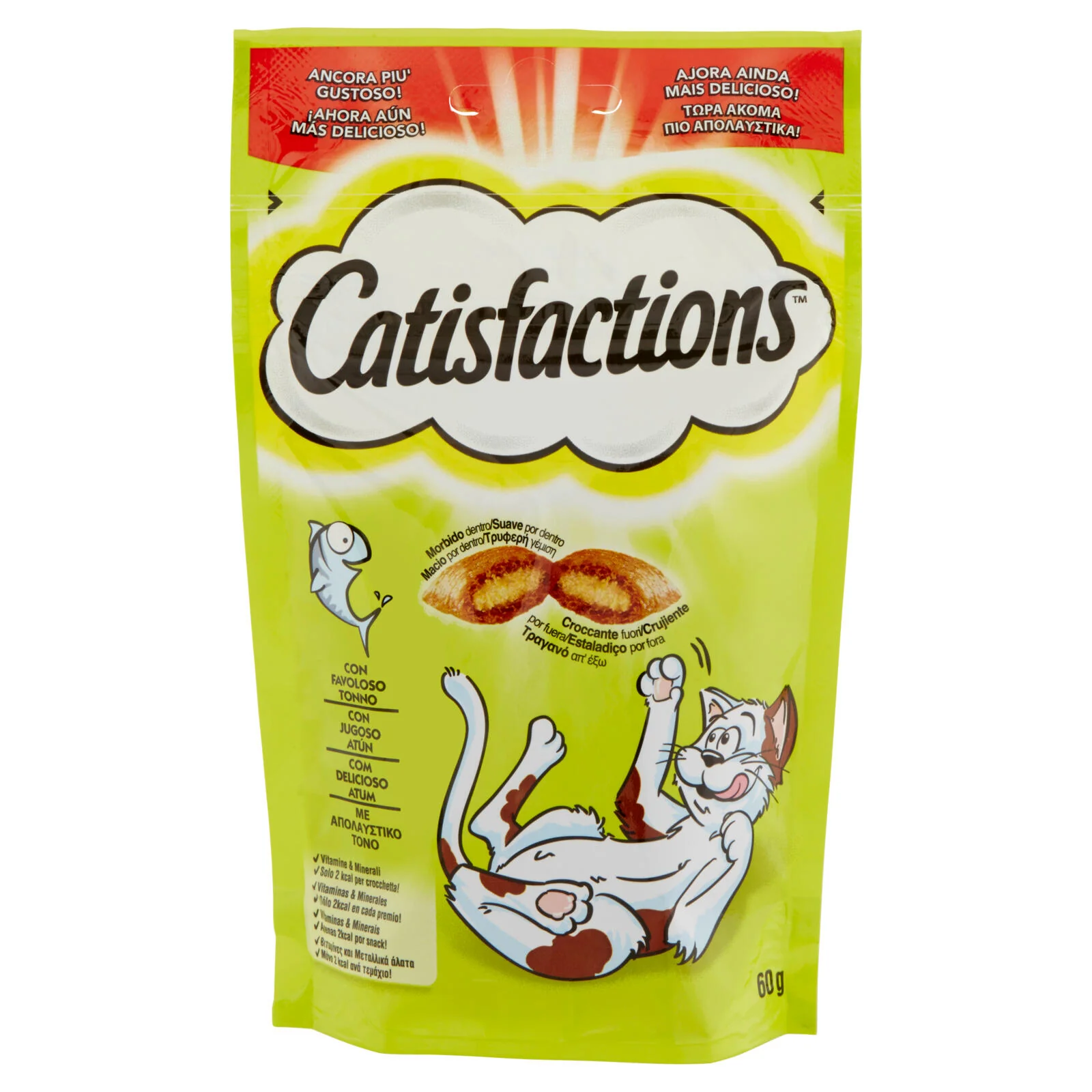 Catisfactions Snack Gatto con Favoloso Tonno 60 g - Image 2