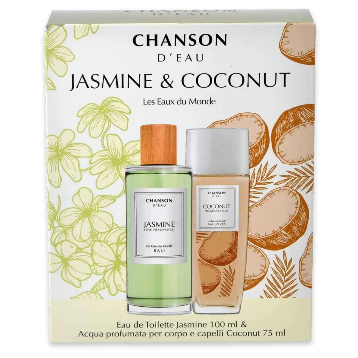 Chanson D'eau Set Edt 100 Ml Jasmine+ Bo