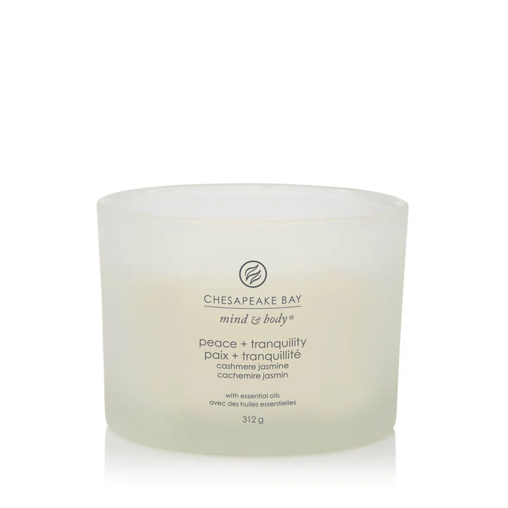 Chesapeake Bay - Candela a 3 stoppini Peace & Tranquility (Cashmere Jasmine) - Image 2
