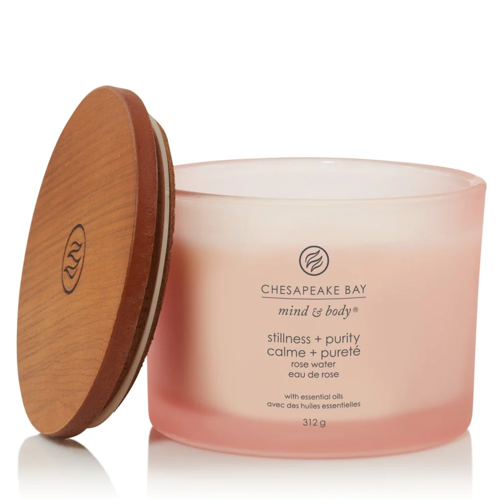 Chesapeake Bay - Candela a 3 stoppini Stillness & Purity (Rose Water) - Image 3