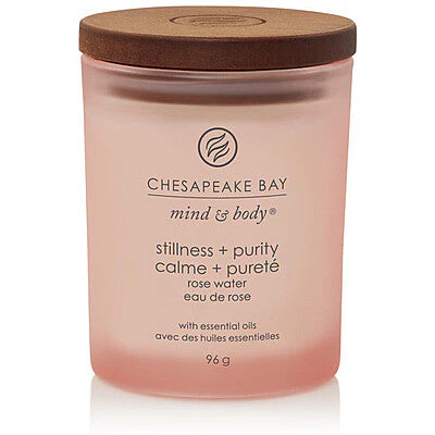 Chesapeake Bay - Candela piccola Stillness & Purity (Rose Water)
