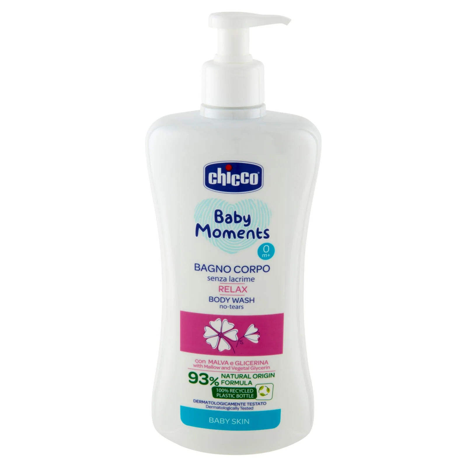 chicco Baby Moments Bagno Corpo Relax 500 mL - Image 2