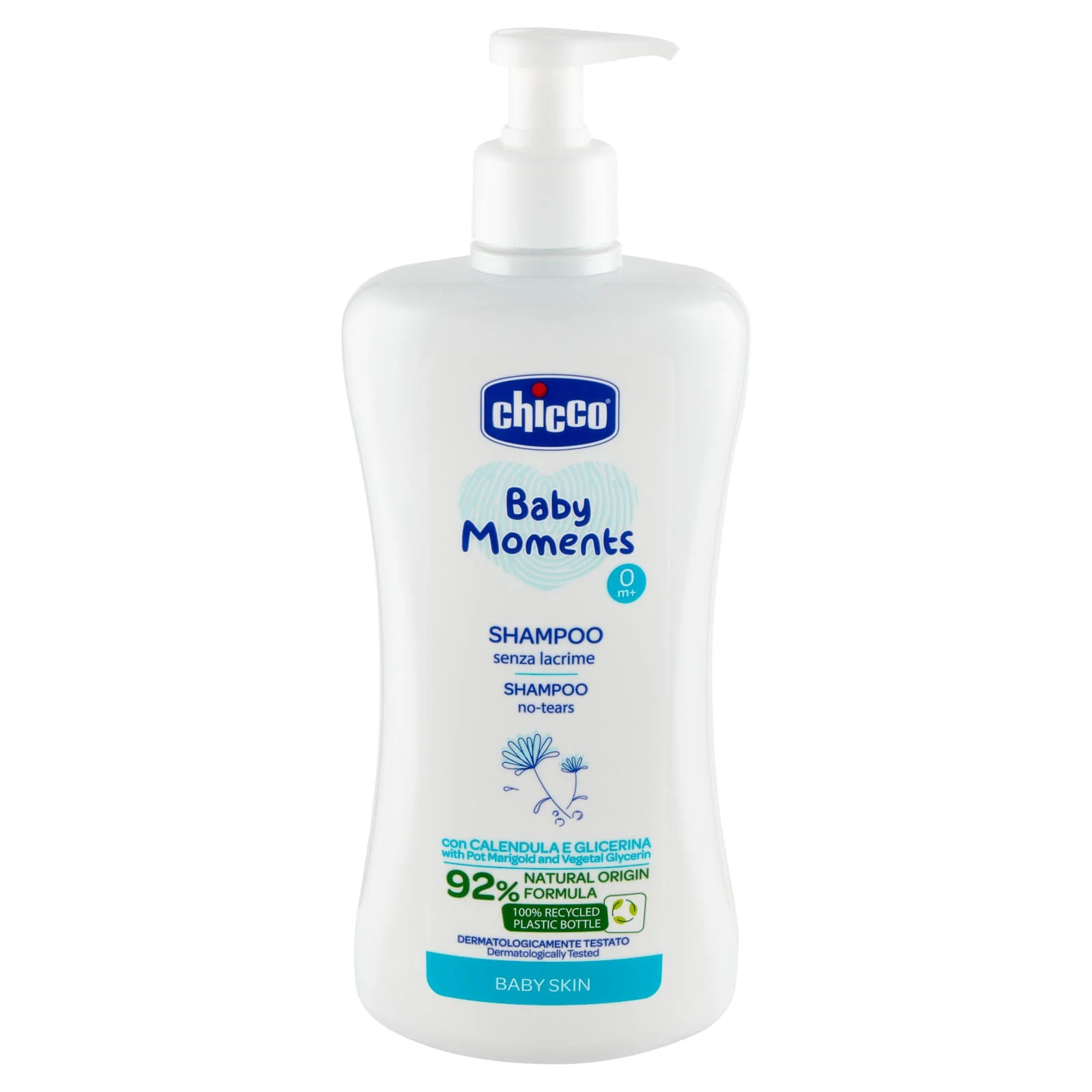 chicco Baby Moments Shampoo 0m+ 500 mL - Image 2