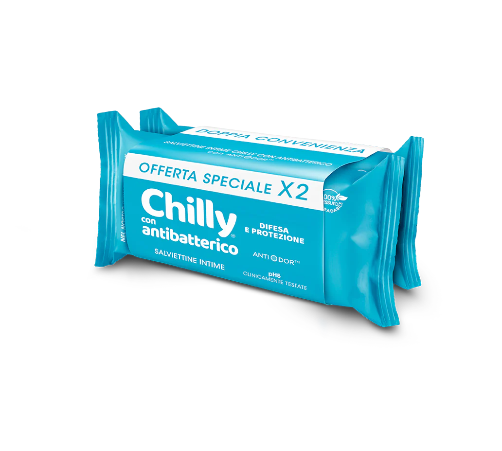 Chilly Salviette Antibatteriche Bipack