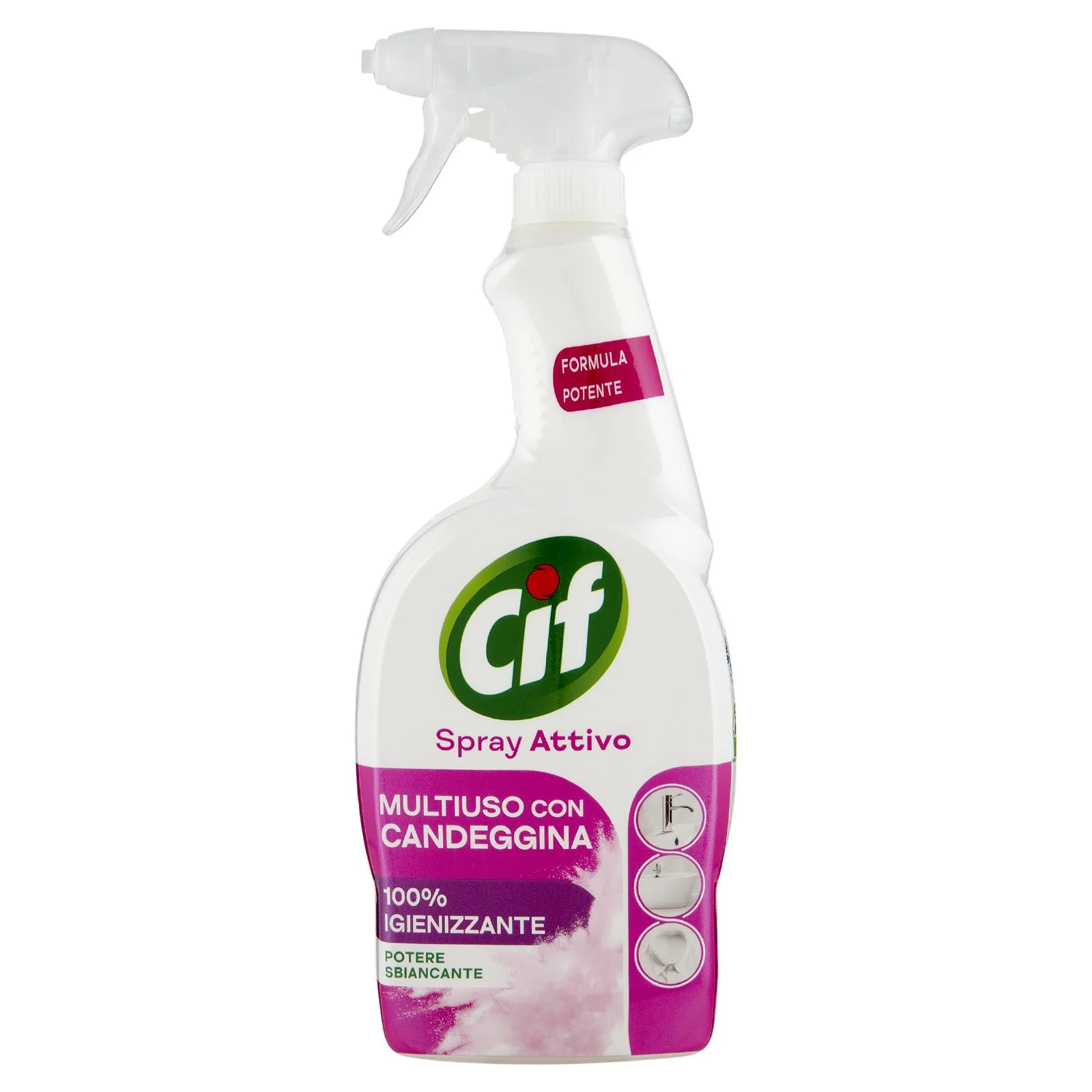 Cif Spray Attivo Multiuso con Candeggina 650 ml - Image 4