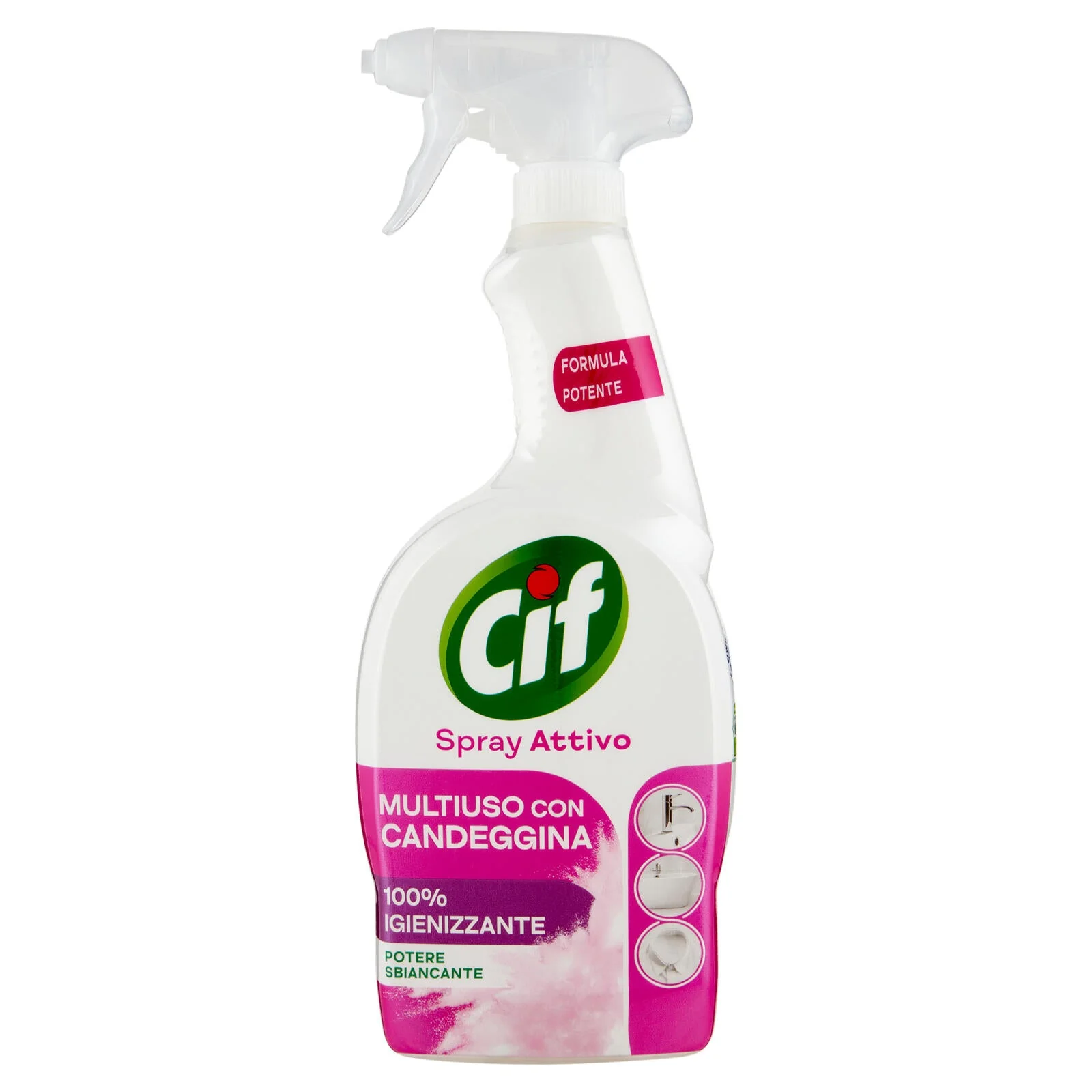 Cif Spray Attivo Multiuso con Candeggina 650 ml - Image 6