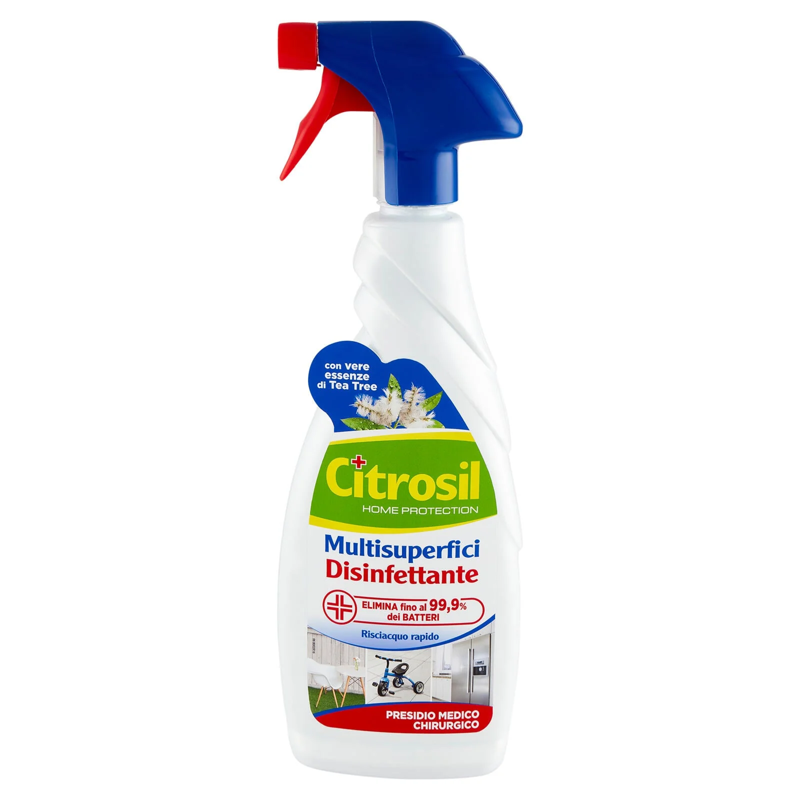 Citrosil Home Protection Multisuperficie Disinfettante con vere essenze di Tea Tree 650 ml - Image 2