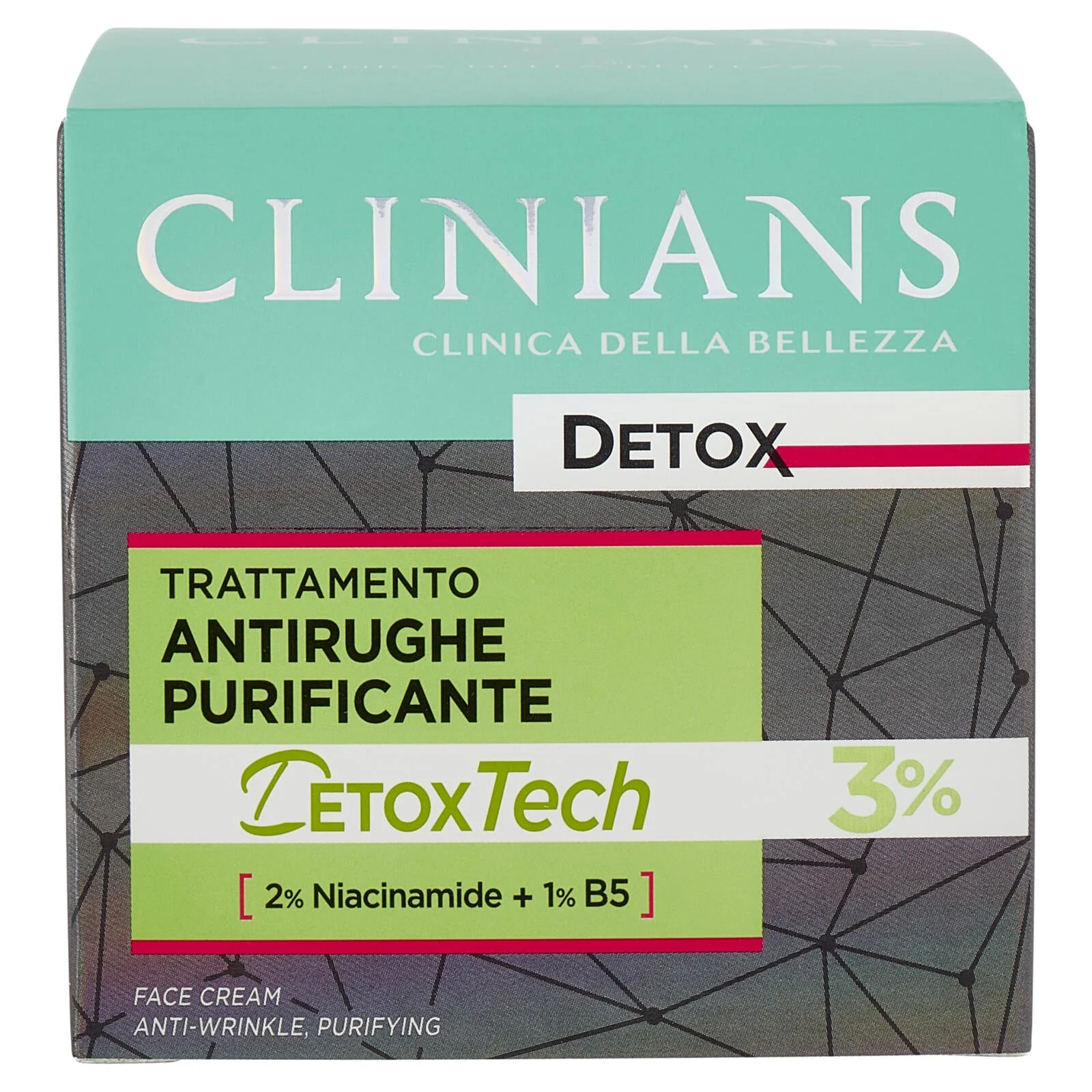 Clinians Detox Trattamento Antirughe Purificante DetoxTech 3% 50 mL - Image 2